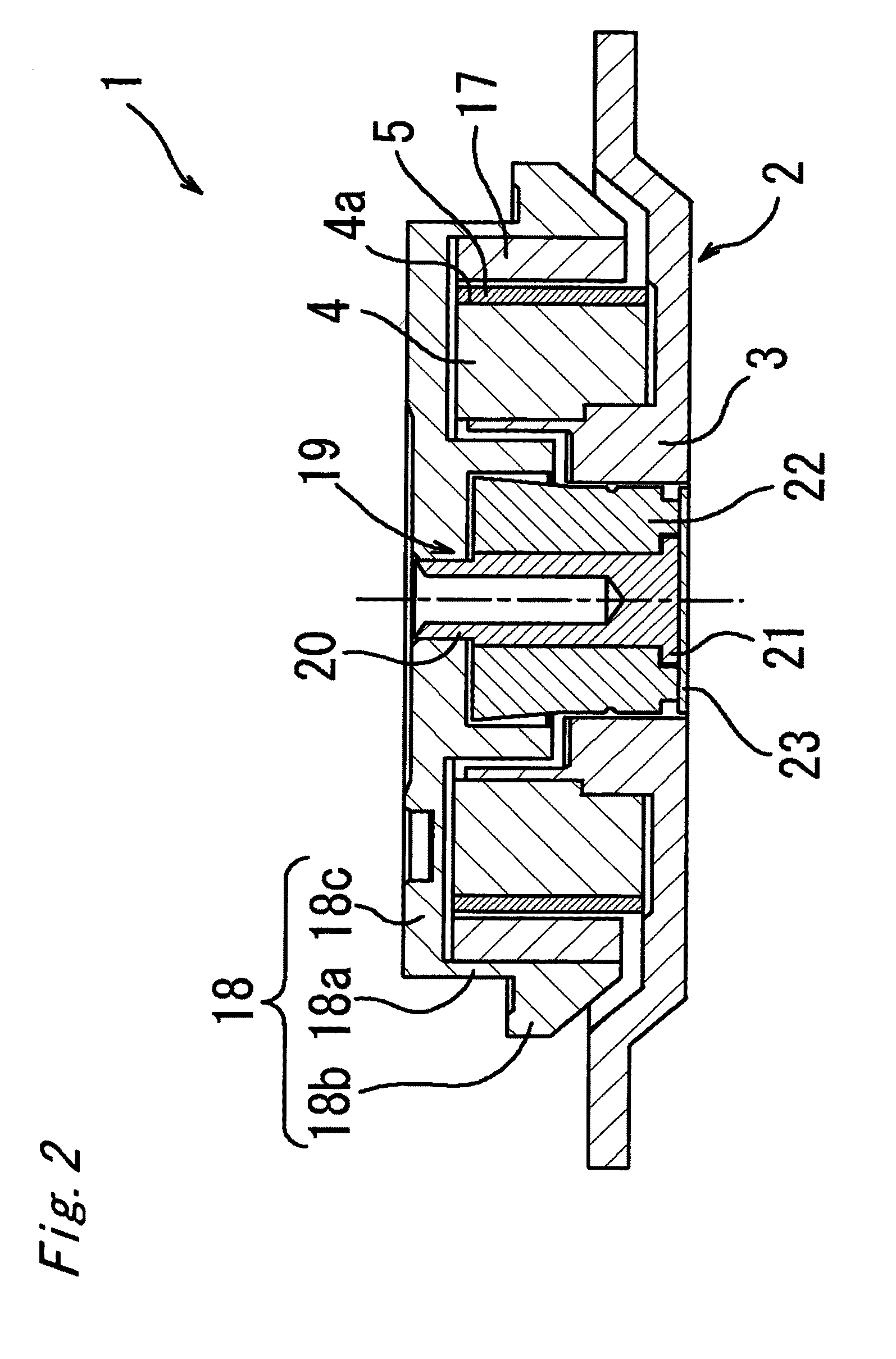 Motor with sheet-like coil