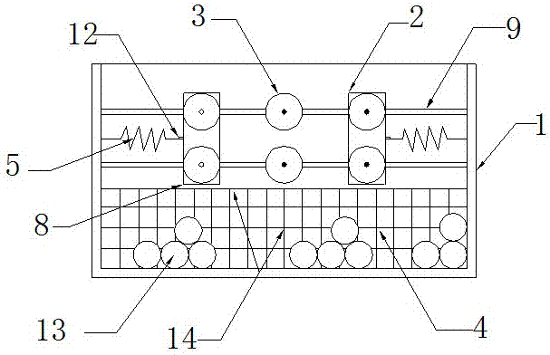 Combined multi-phase vibration damping device