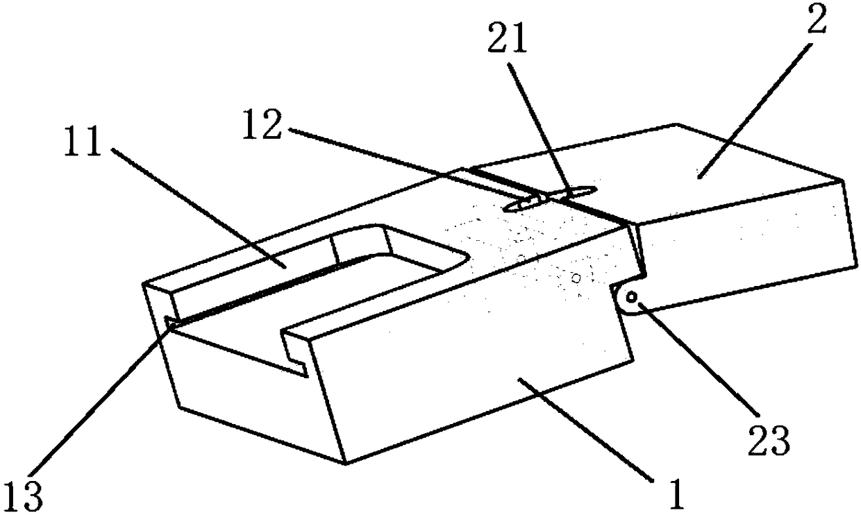 Conducting glass edge breaking device