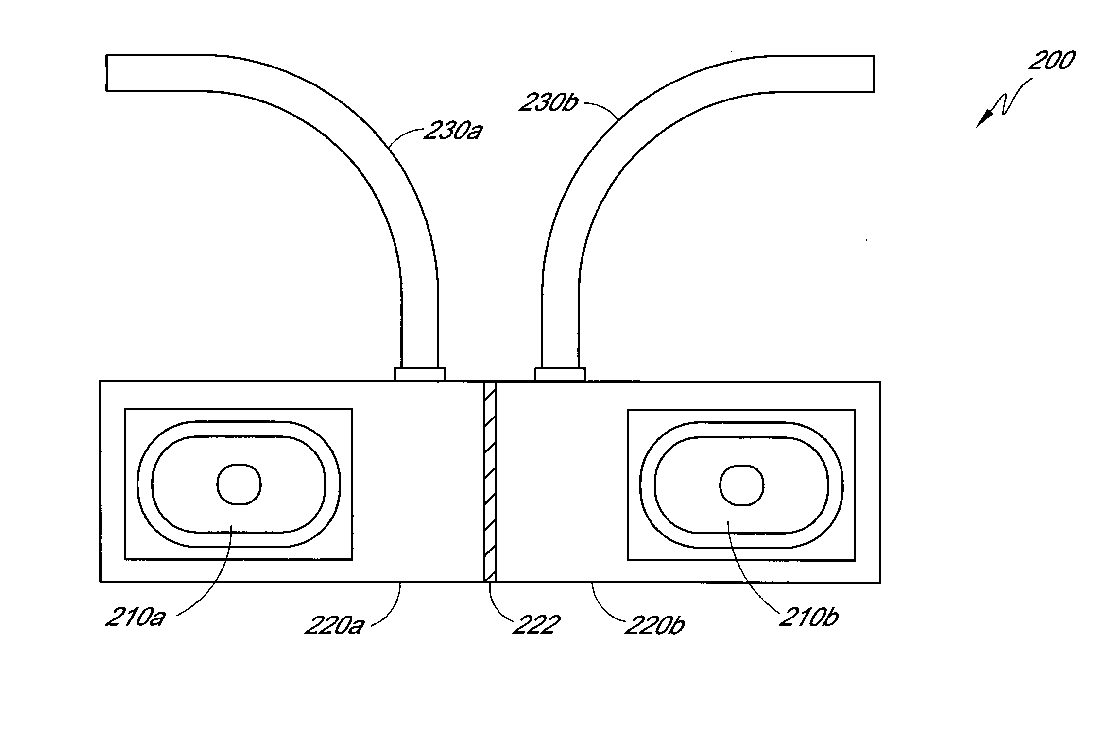 Externally ported loudspeaker enclosure