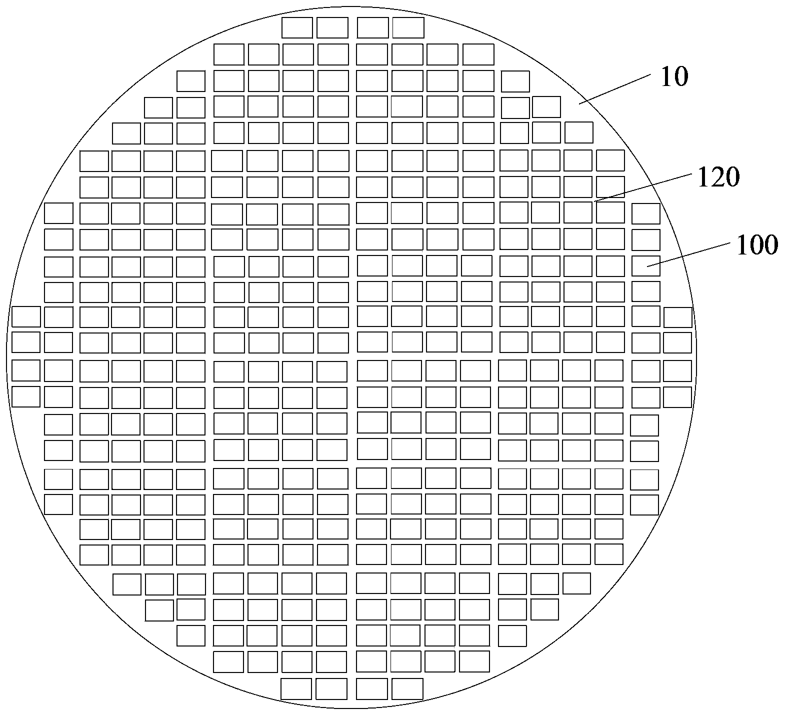 Chip structure and chip packaging structure
