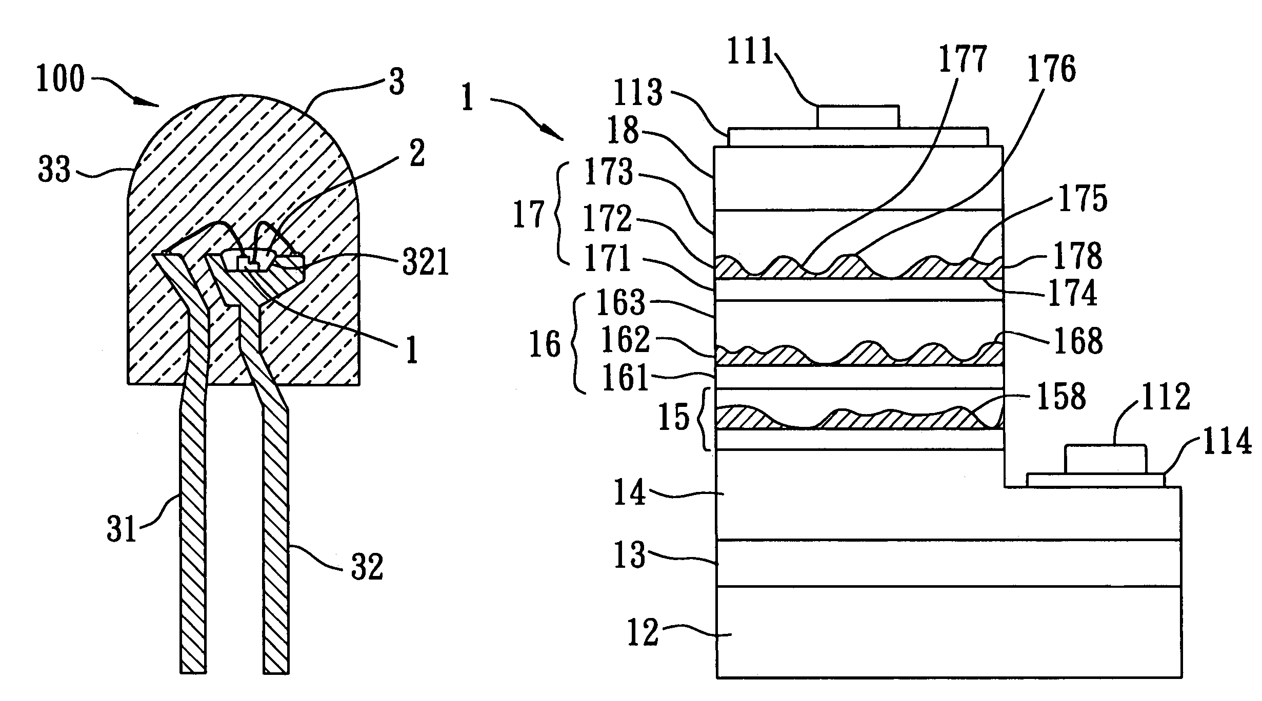 Light emitting device and the use thereof