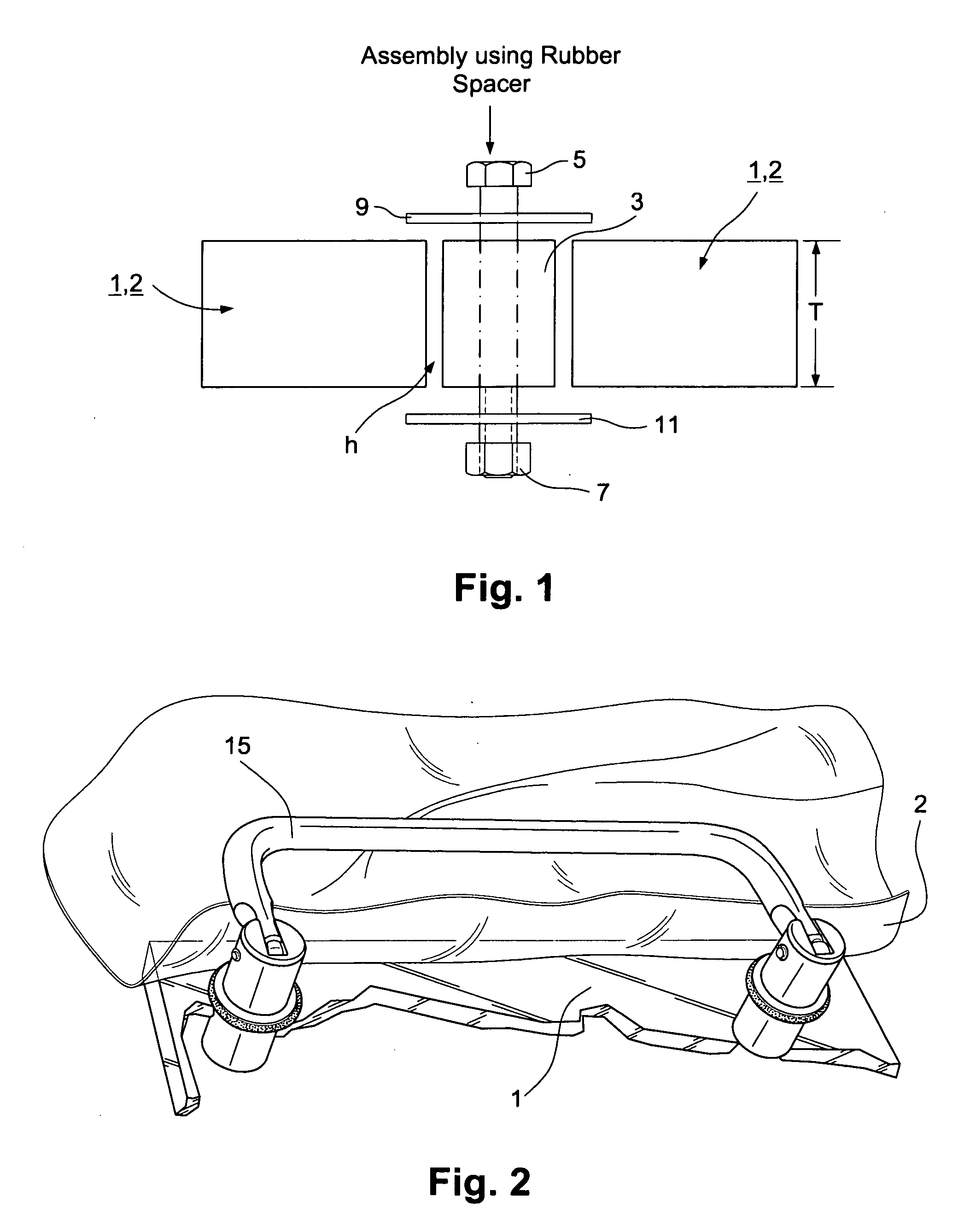 Oversized, stress-transferring spacer for window assembly, and window assembly incorporating the same