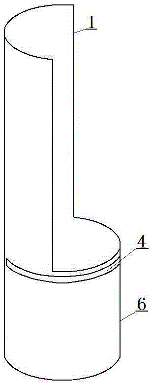 Novel guitar slide rod with elastic structure