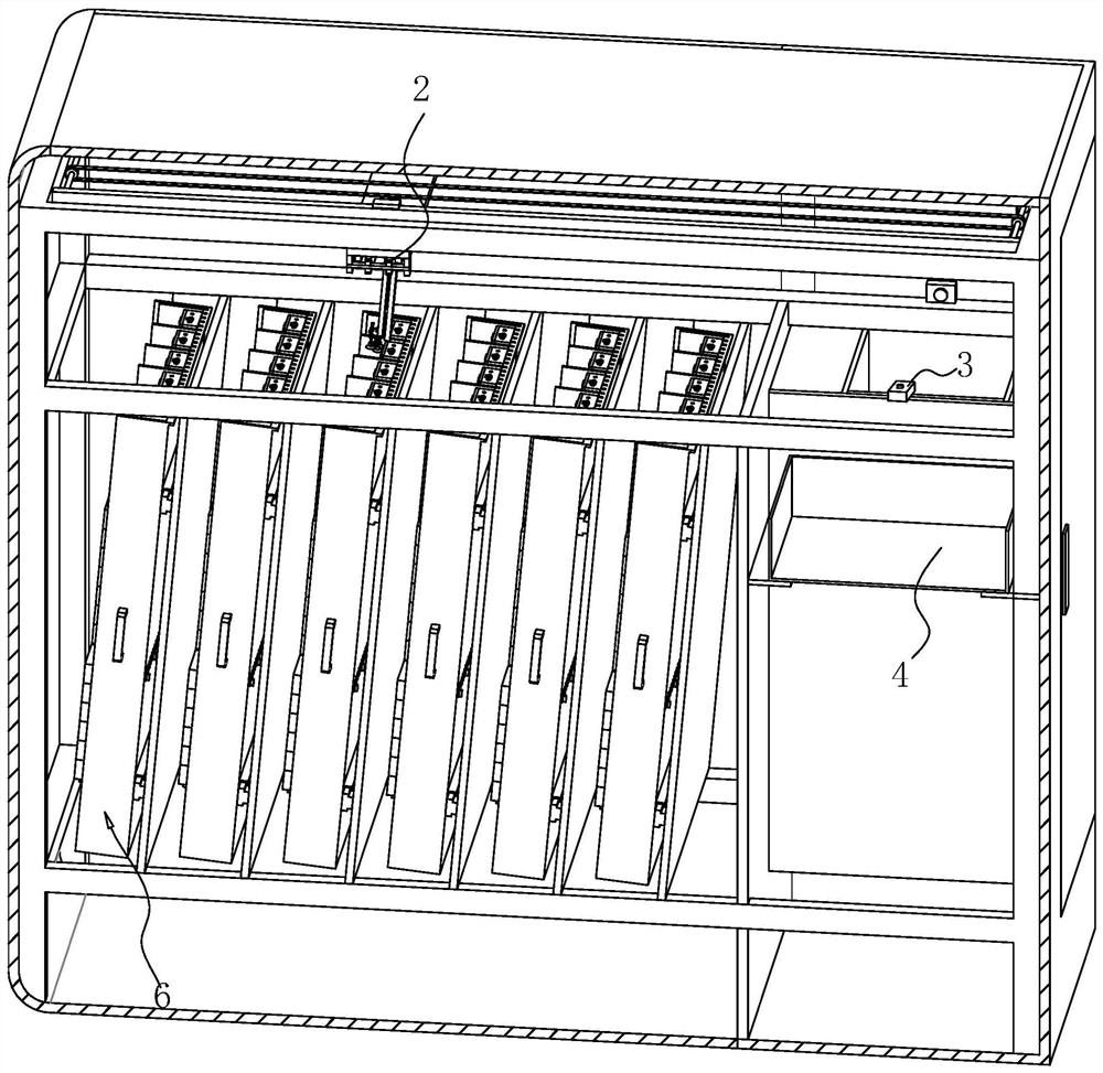 A kind of medicine taking verification system of automatic medicine vending machine