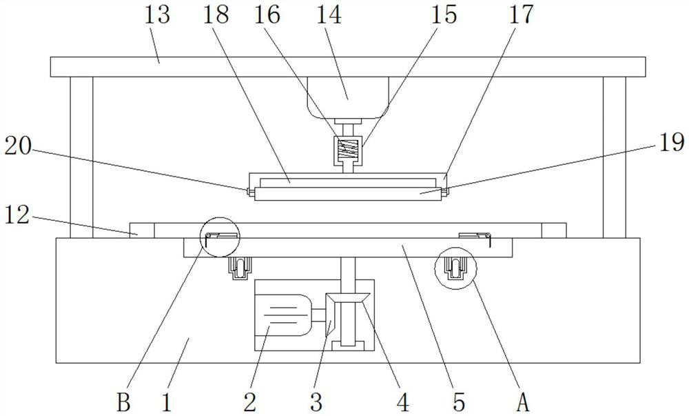 Positioning ironing device for paper printing