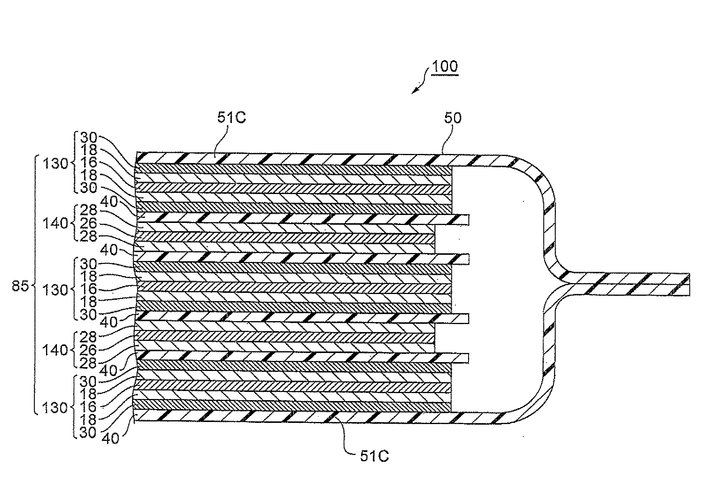 Electrode for lithium ion secondary battery and lithium ion secondary battery