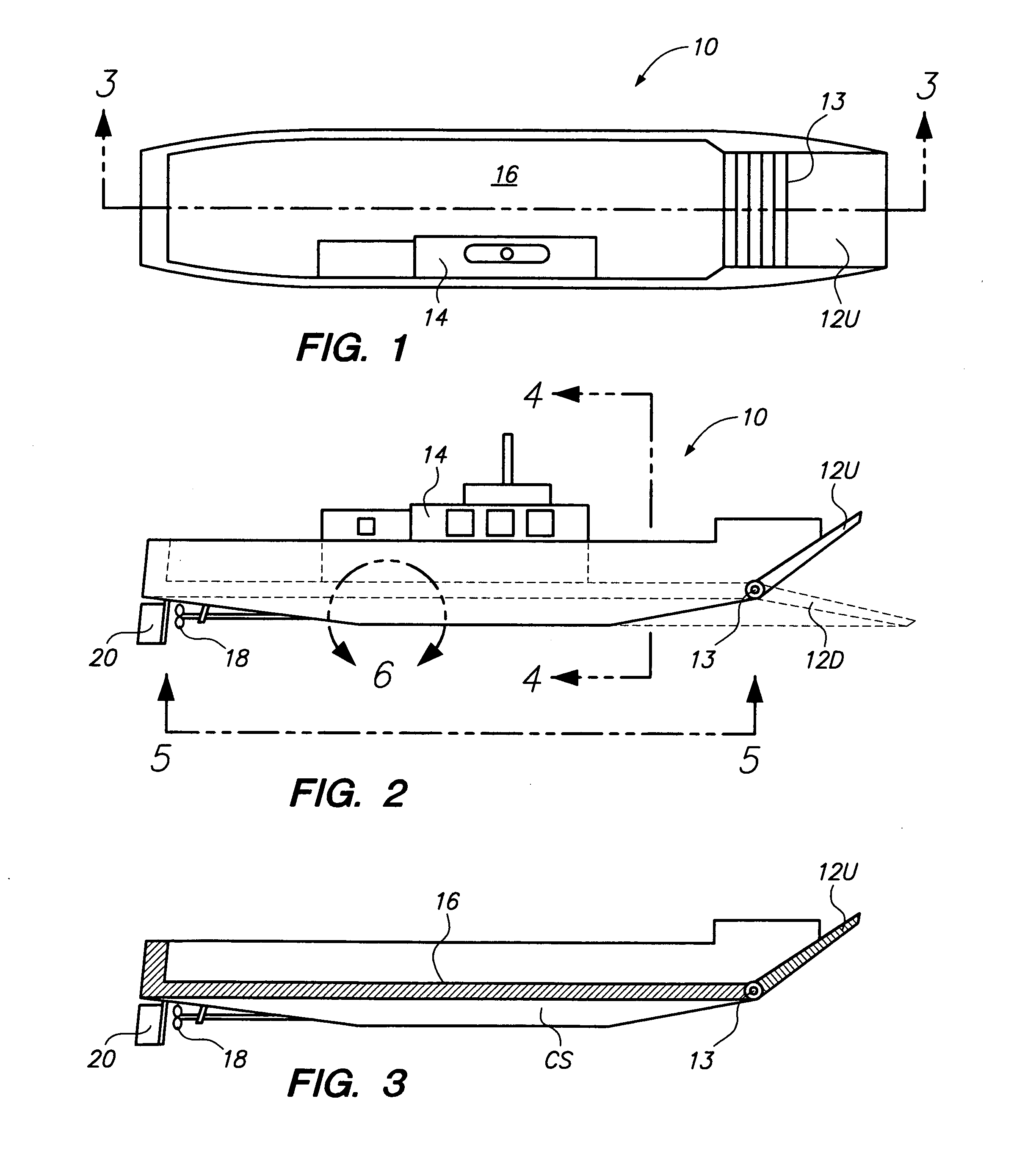 Flat-bottomed landing craft