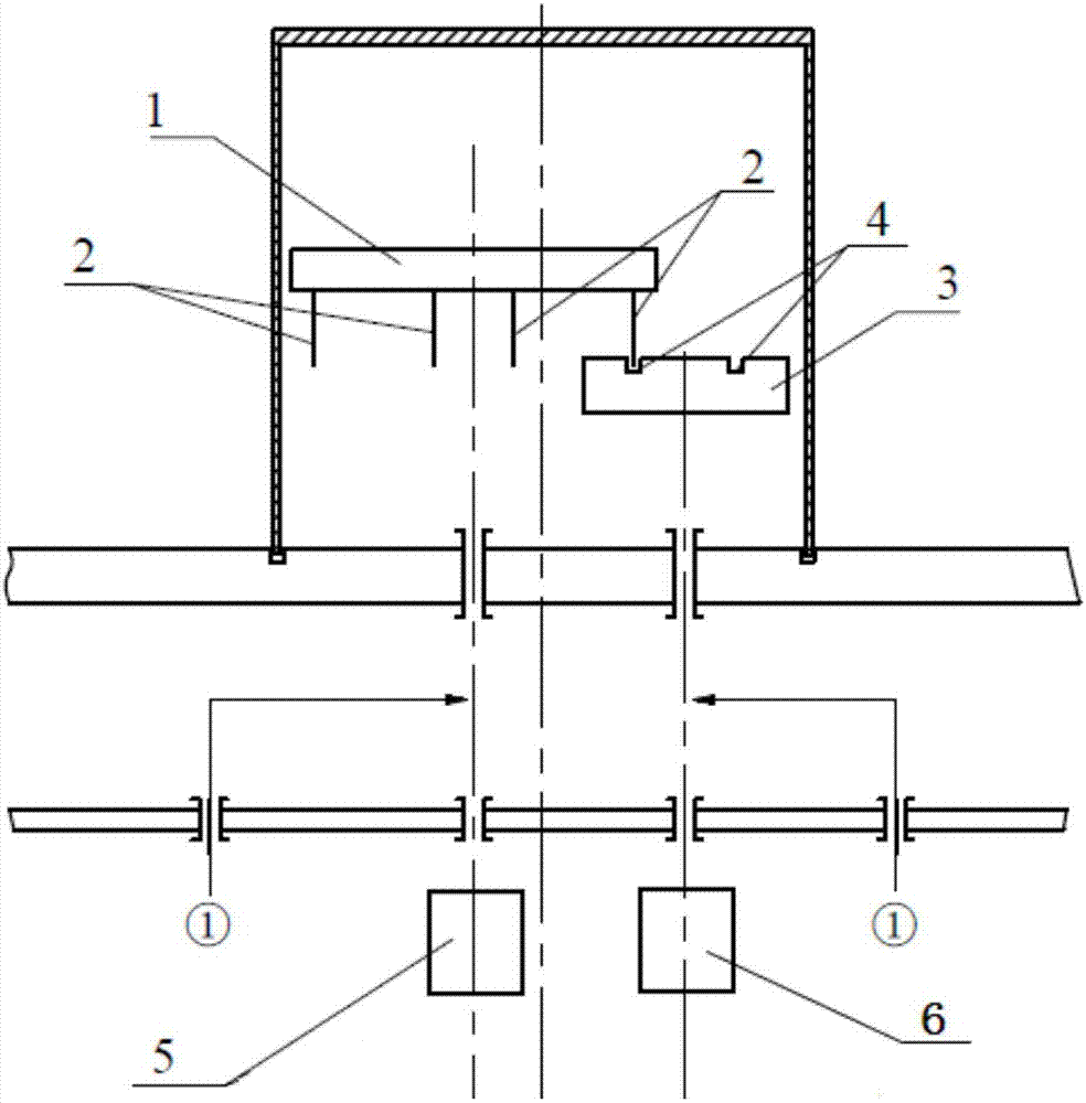 Intrinsic safety circuit spark test device and speed regulation method