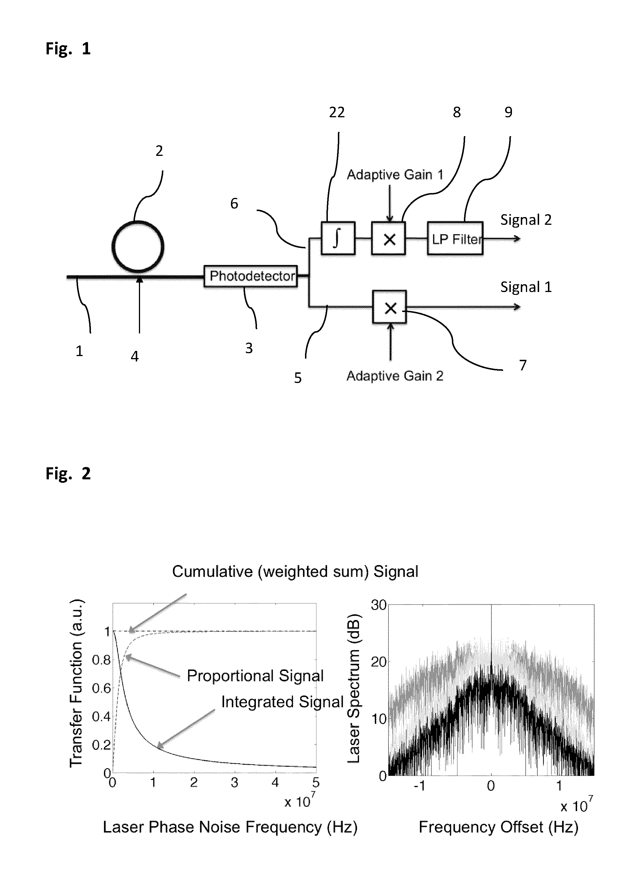 Broadband Optical Phase Detection and Phase Noise Removal with an Optical Resonator