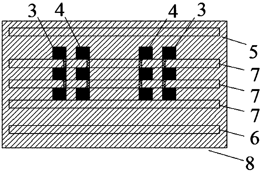 LTCC-based planar transformer and manufacturing method thereof