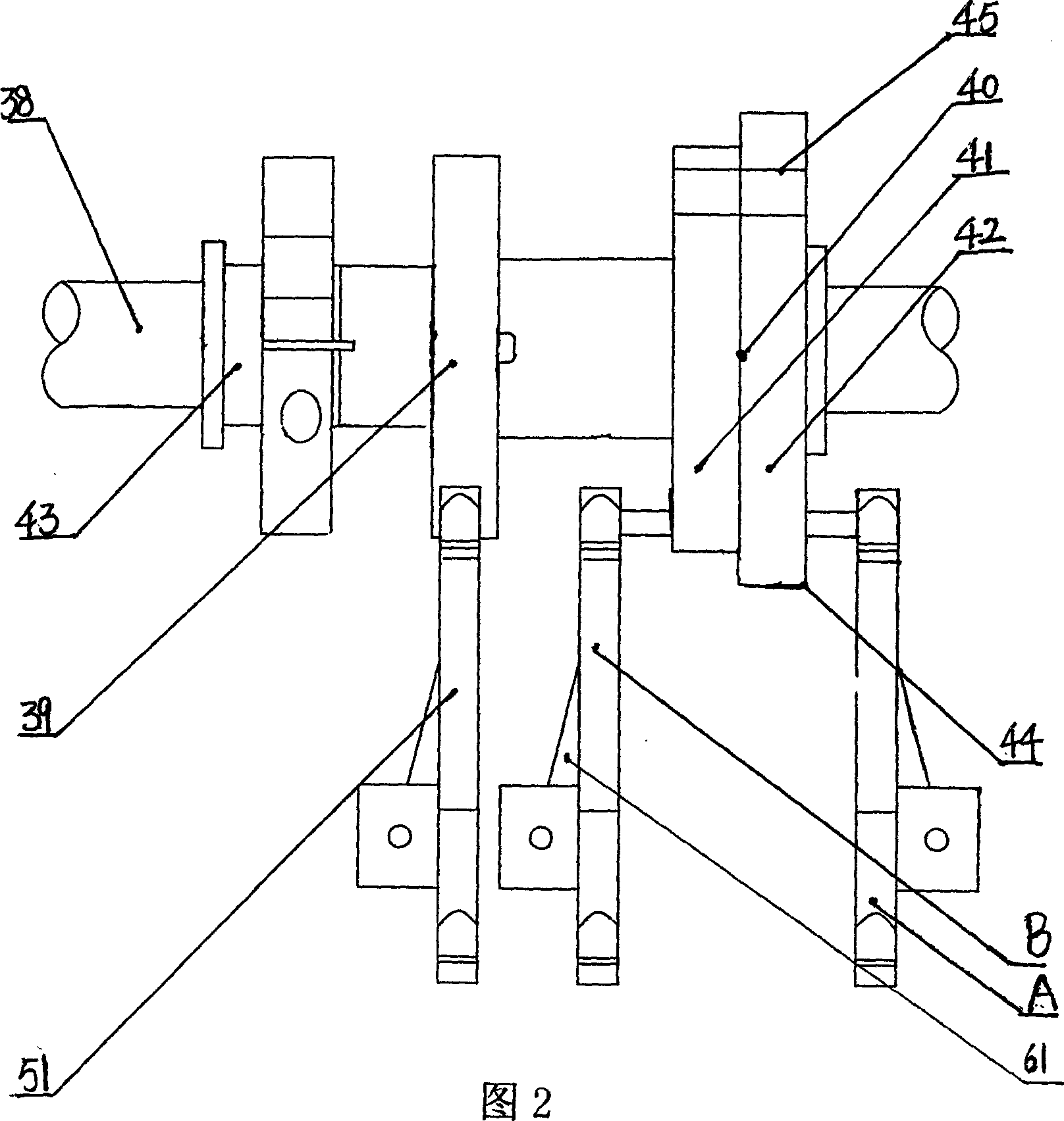 Multi-needle embroidering machine