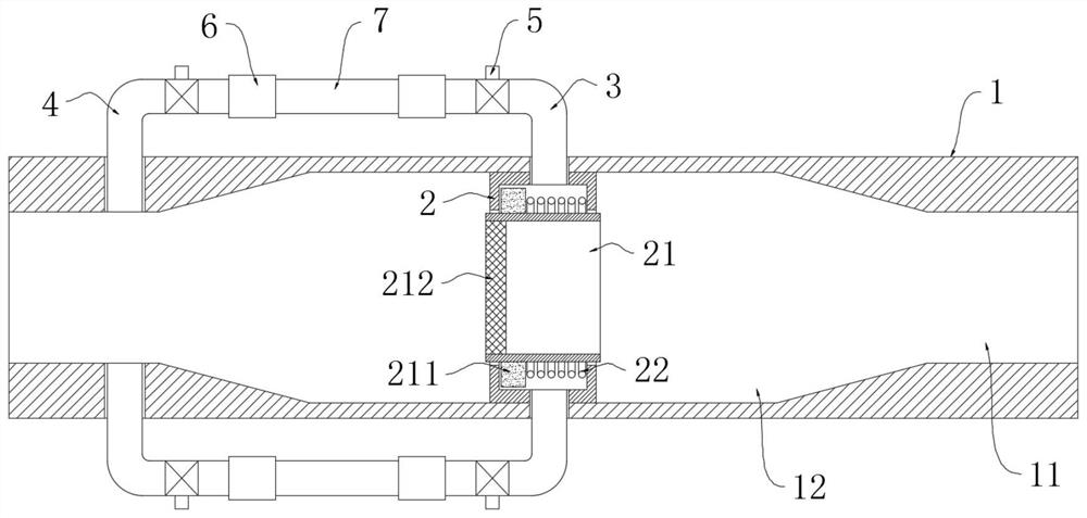 A water-saving self-cleaning pipeline filter device