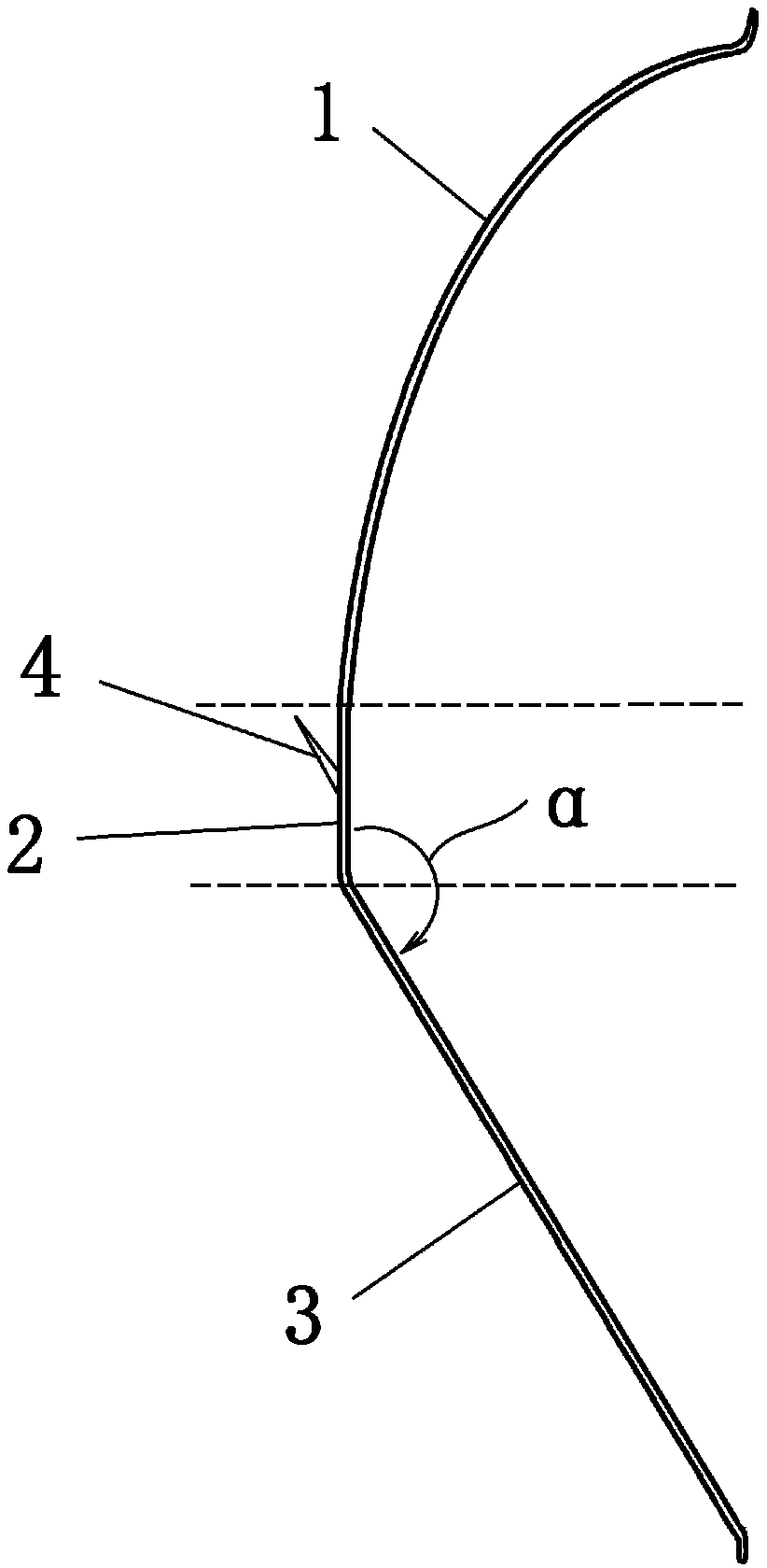 A long-placed vena cava filter