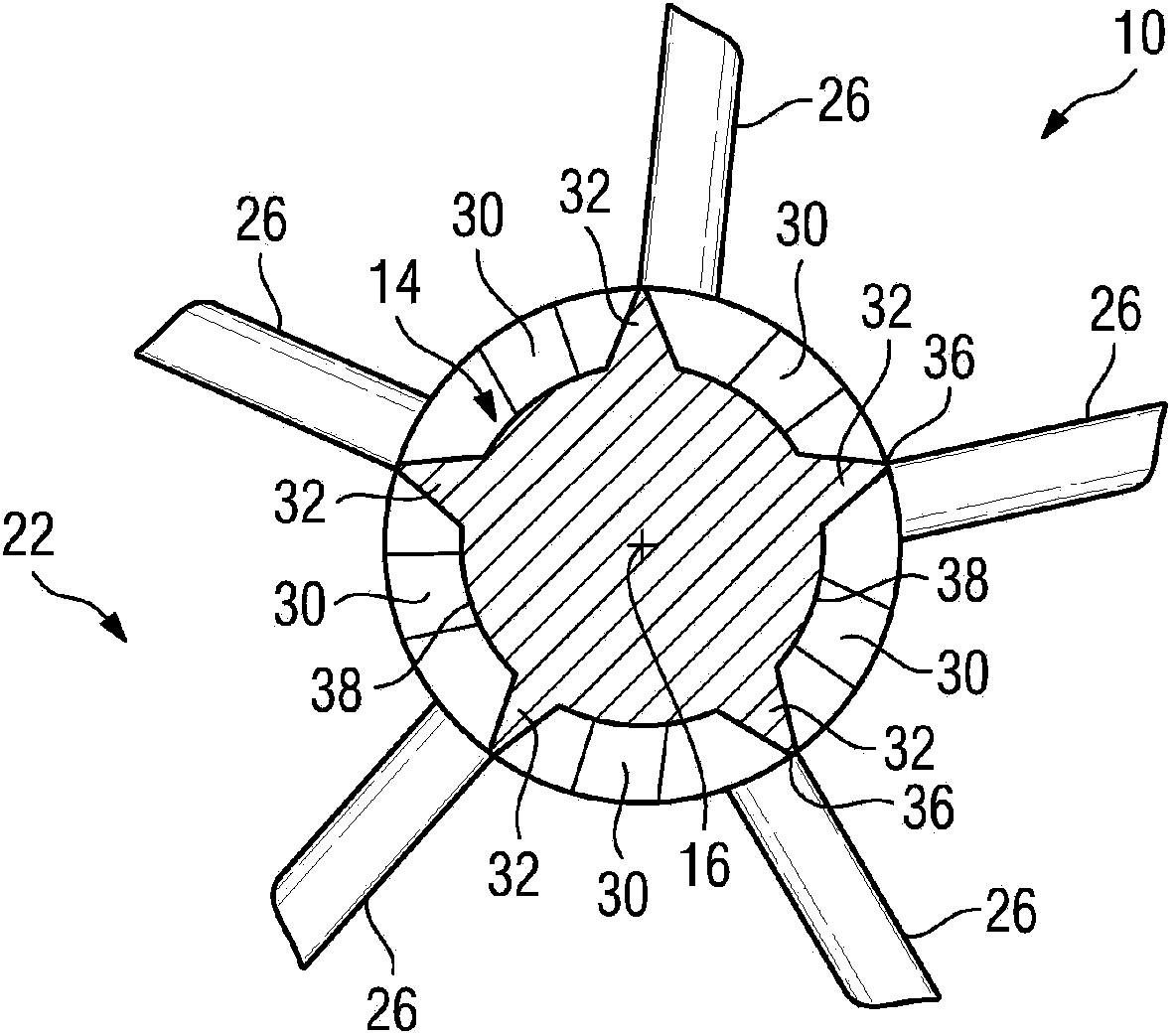 Gas turbine and exhaust gas diffuser thereof