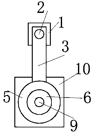 Screw rod transmission starter and control method thereof