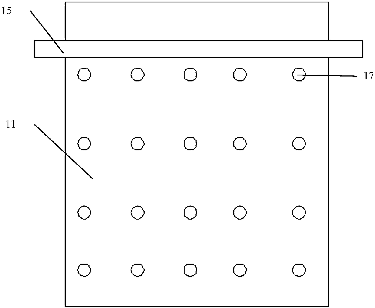 A device for sintering high temperature resistant materials and its application