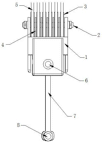 T beam sling and hoisting method thereof