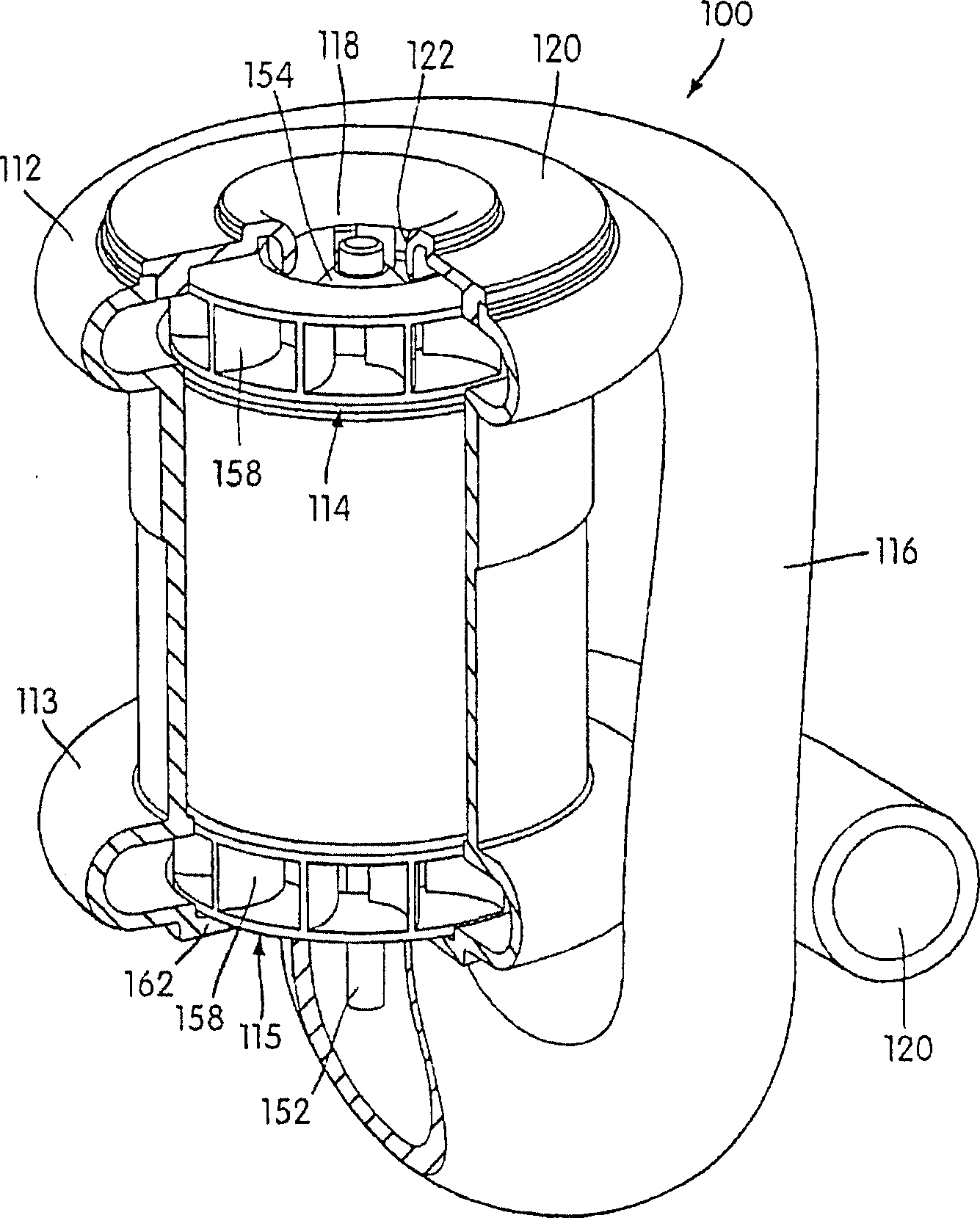 Multiple stage blower and enclosure therefor