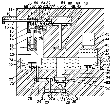 Rapid forming device for pressed glass