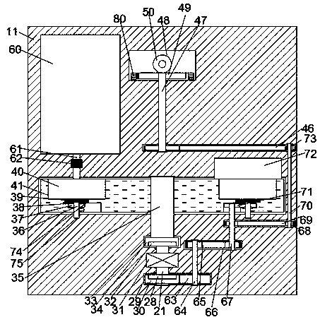 Rapid forming device for pressed glass