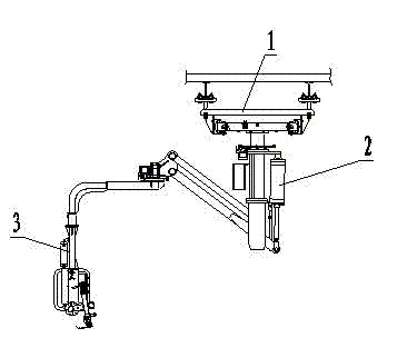 Manipulator for mounting and hoisting automobile rear seat