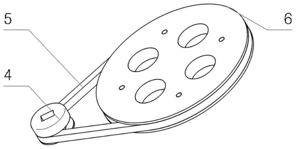 A vision-guided mirror milling top support device for thin-walled parts