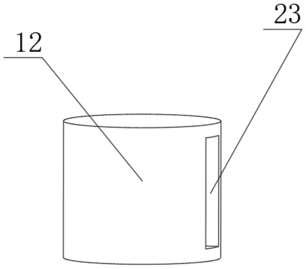 Sapling supporting frame capable of being adjusted according to growth conditions of saplings