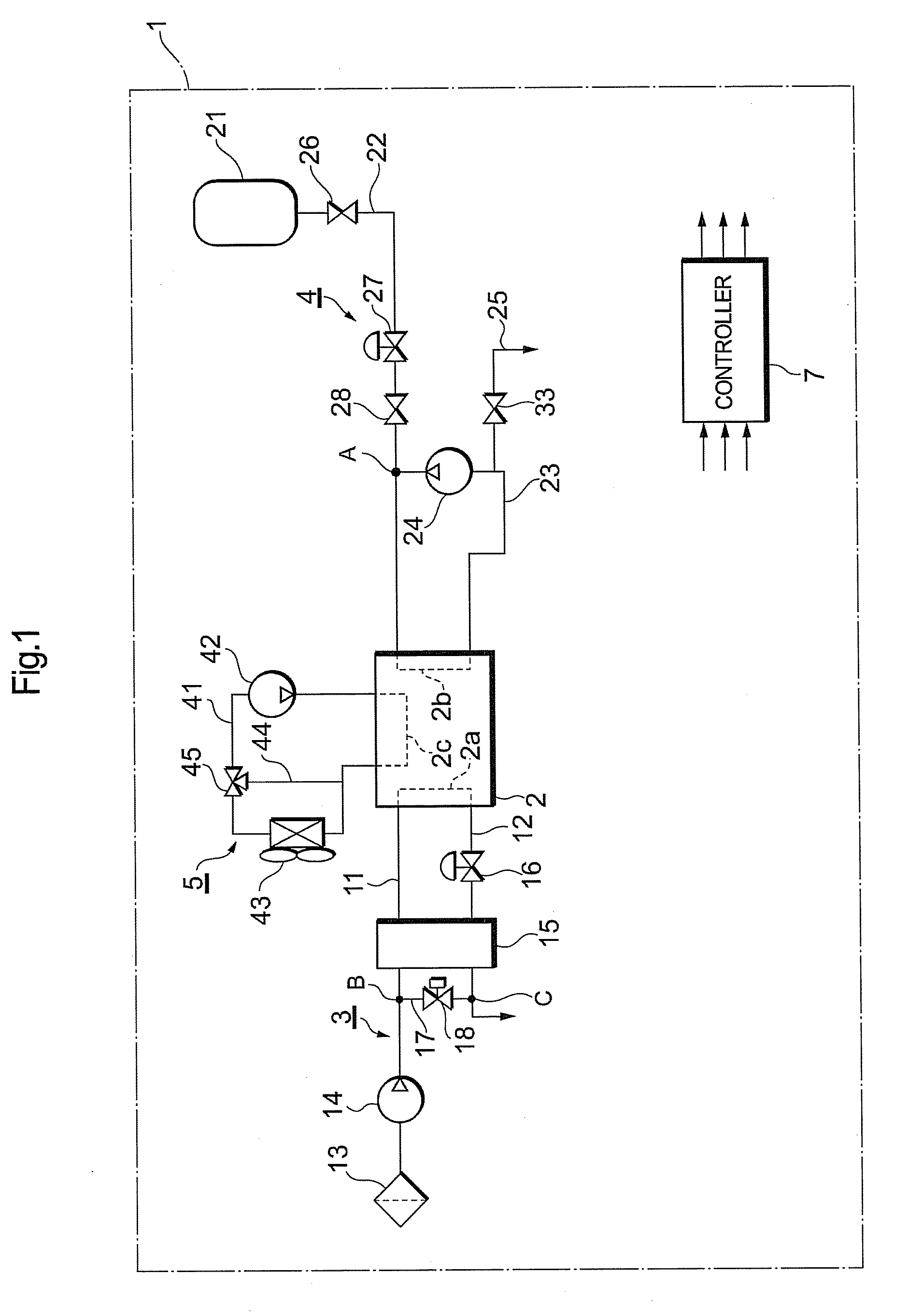 Humidifier and fuel cell system