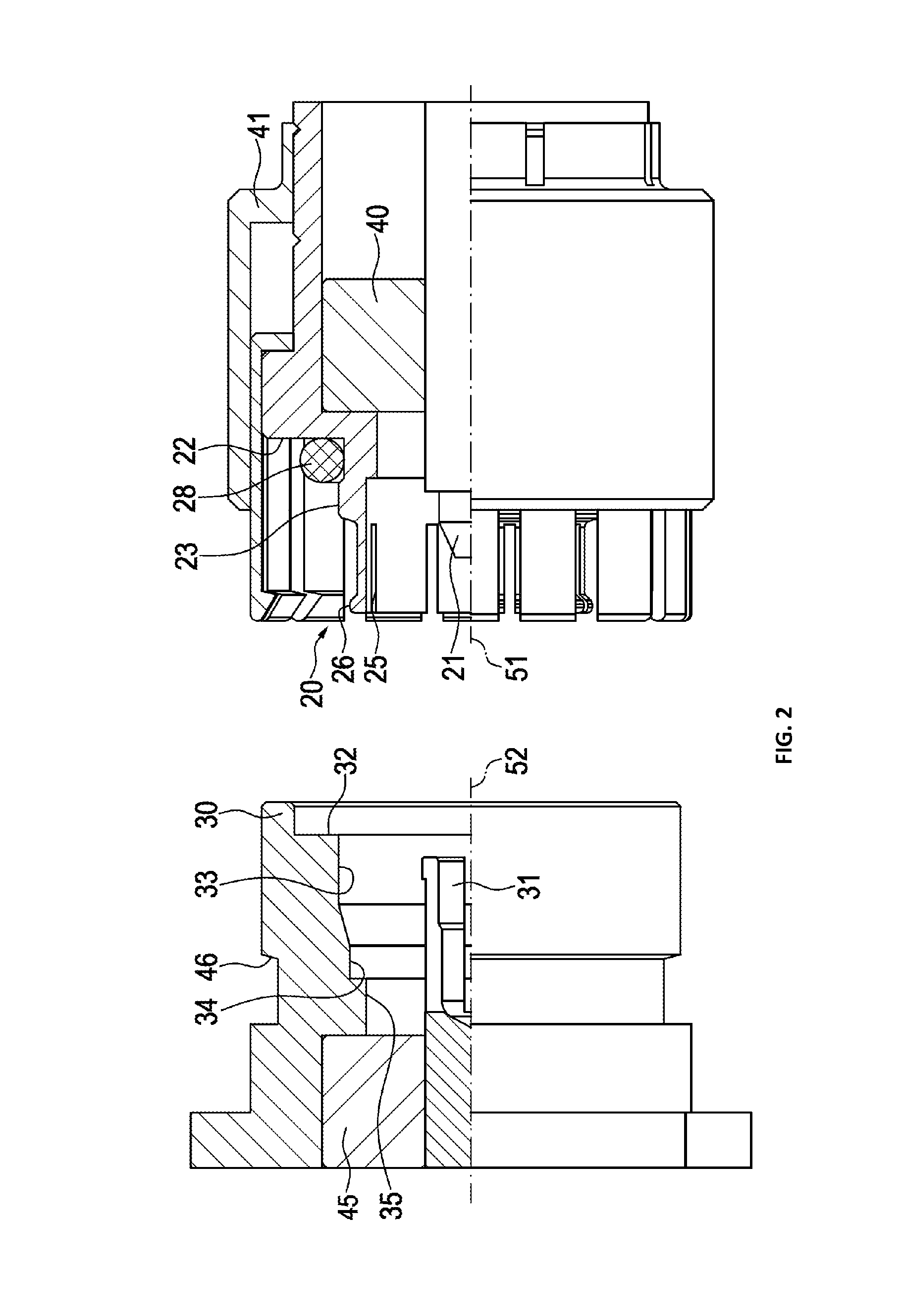 Coaxial, plug and socket connectors with precision centering means