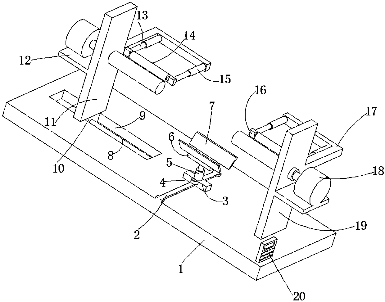 Rolling device for nanometer bainitic steel production