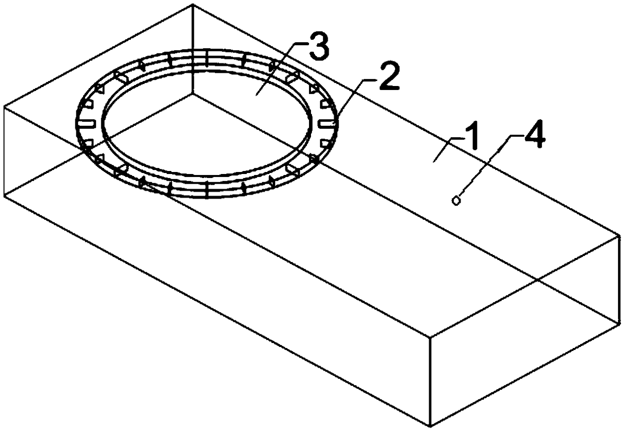 Concrete rebound instrument based on annular spring
