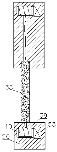 Door opening and closing device according to voice recognition for store