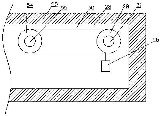 Door opening and closing device according to voice recognition for store