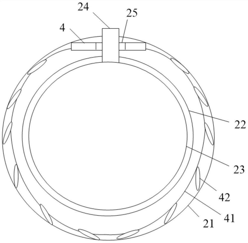 Microorganism homing type degradation device for offshore oil pollution area