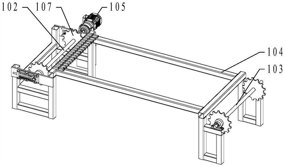 Zinc sheet cast ingot collecting device