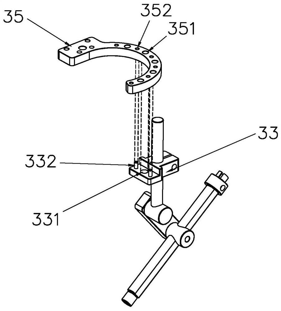 Automatic welding head contact type soldering device