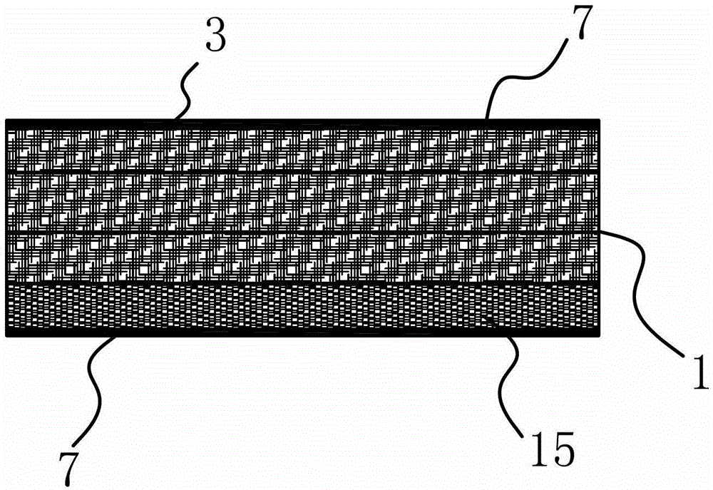 Manufacturing technology for composite elastic textiles and manufacturing equipment thereof