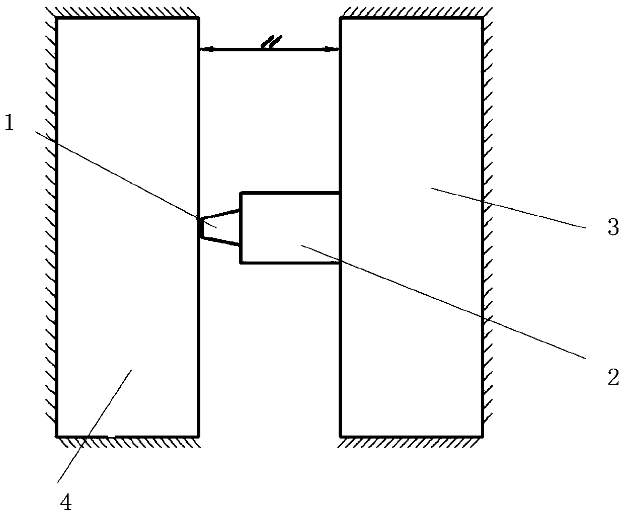 A constant displacement control method and device for a friction stir welding spindle