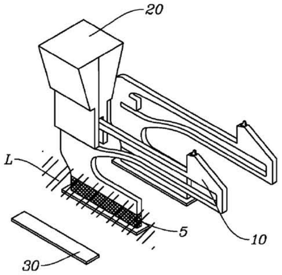 Probe for improving flux spreading and method for manufacturing same