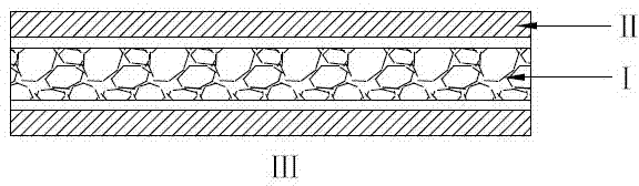 Ultrathin metal sheet sandwich structural body and preparation method thereof