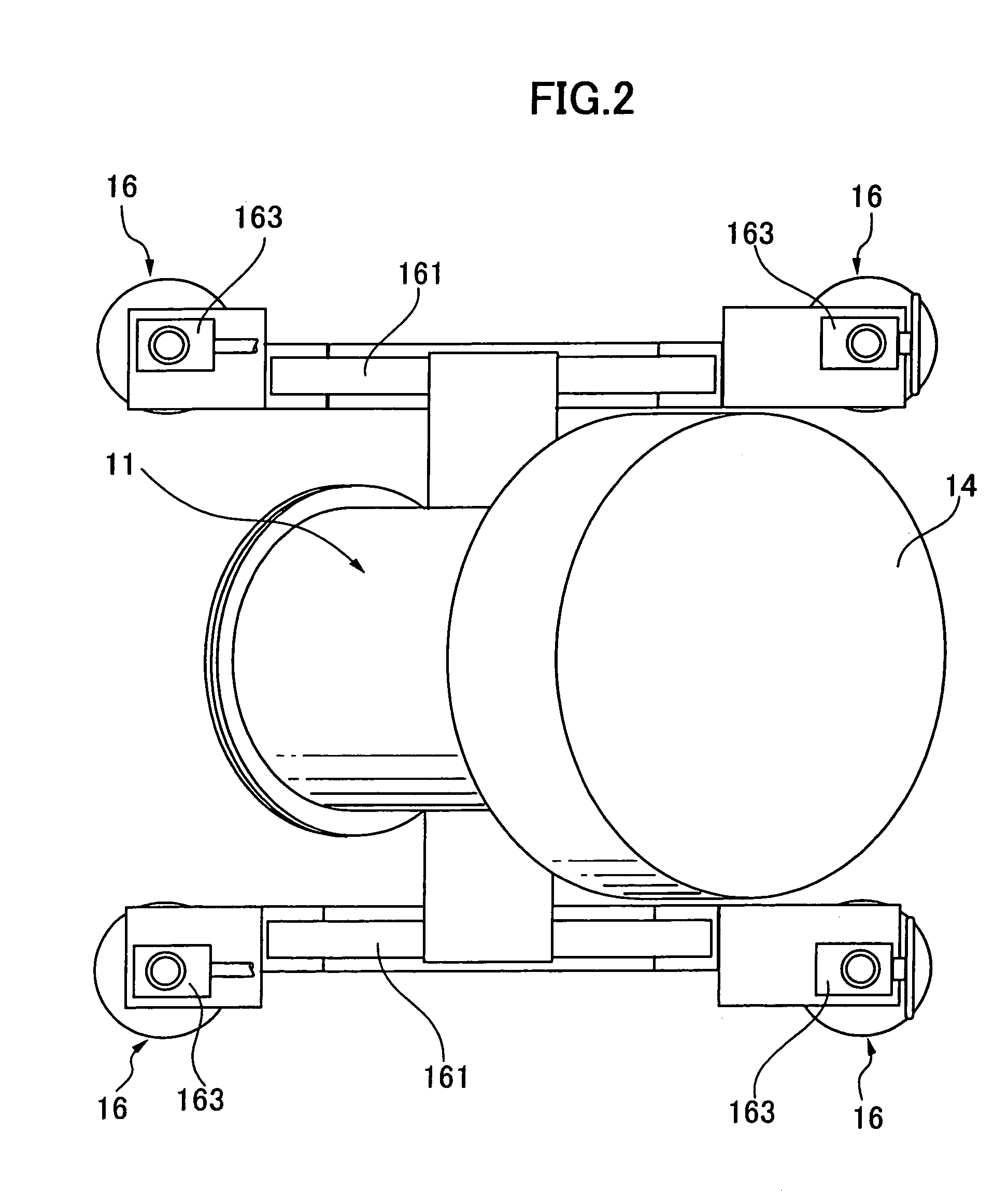 Apparatus for measuring the neuro-magnetic field from a human brain and method for operating the same