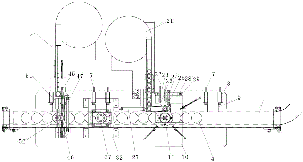 Strain bag automatic capping unit