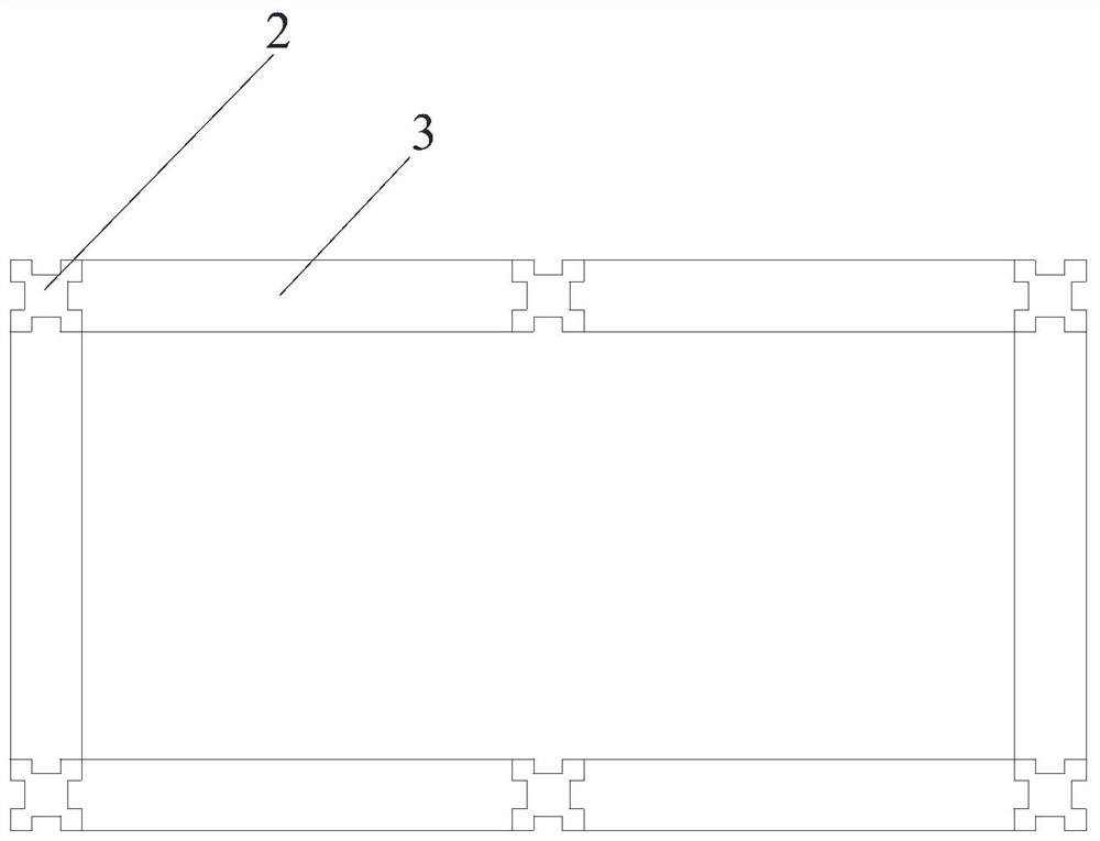 Construction method of foundation pit enclosure support system