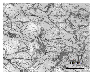 Silicon carbide particle reinforced magnesium-based composite material and preparation method