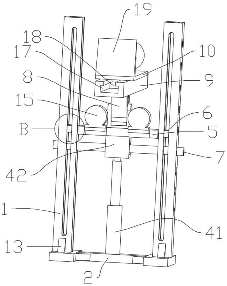 Multi-position anchor cable construction device