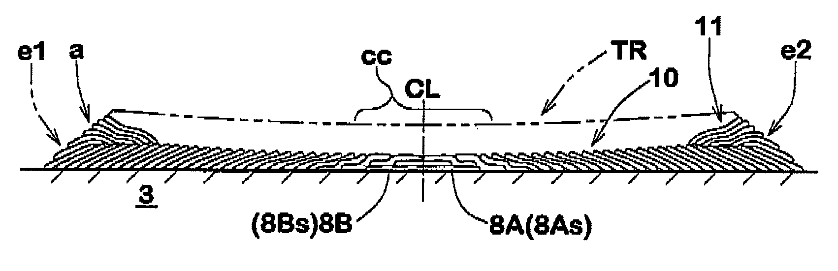 Method for manufacturing a pneumatic tire and a pneumatic tire obtained thereby