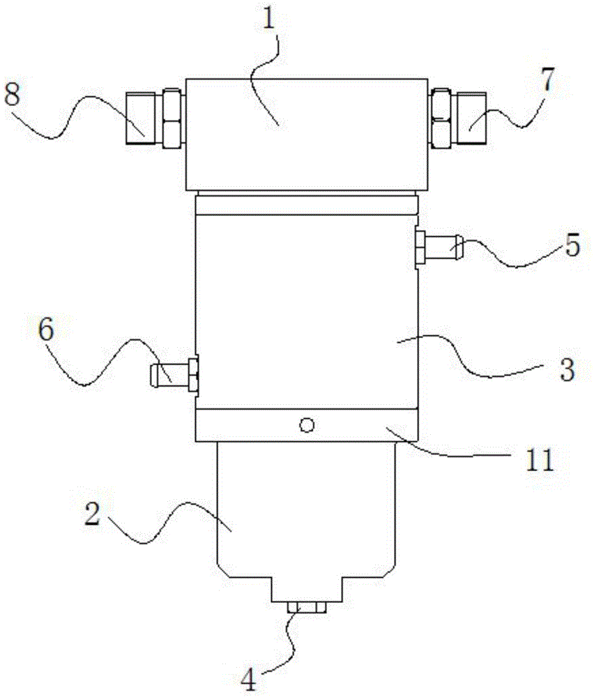 Low pressure filtration heat exchanger