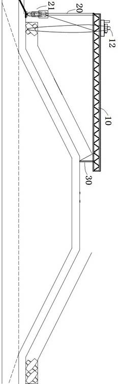 Installation method of twist king block based on gantry crane