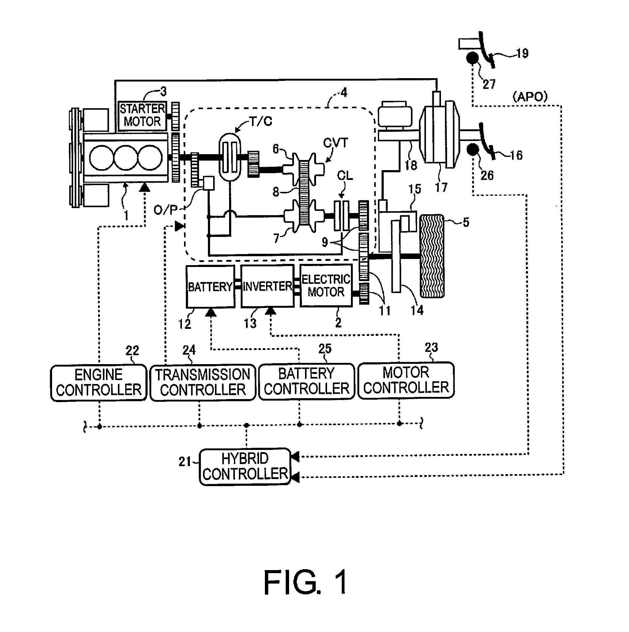 Power plant for a vehicle